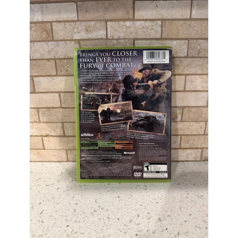 Call of Duty 3 Xbox‎ Game